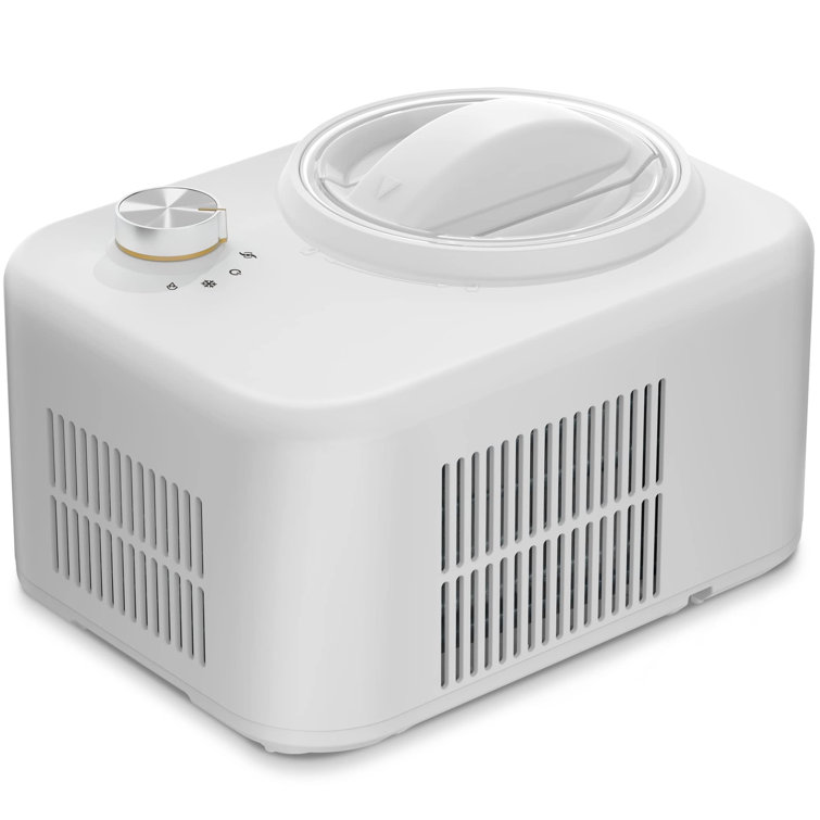 Antarctic Star Ice Cream Maker 0.85Qt With Compressor, No PreFreezing